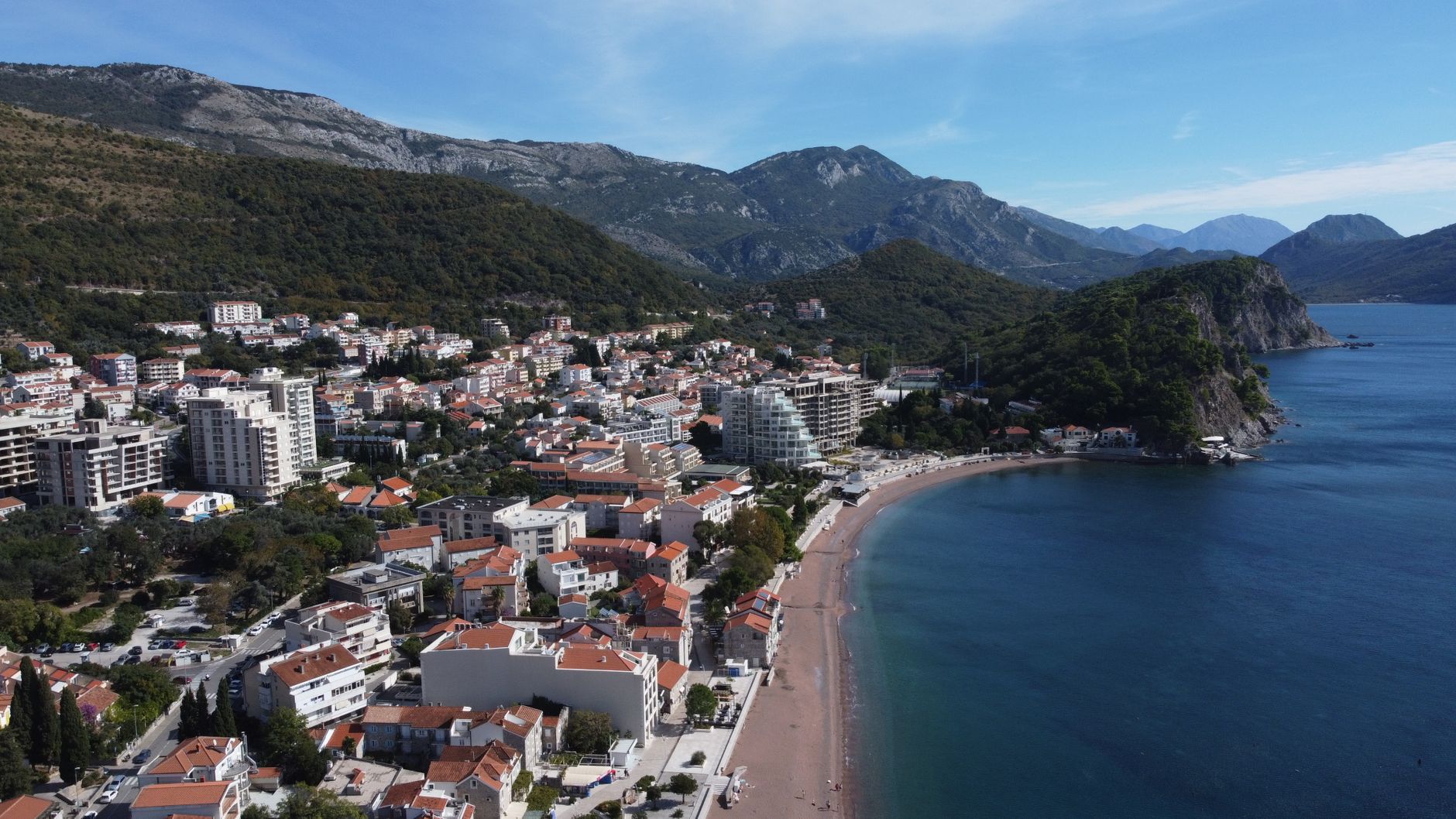 plage monténégro mer