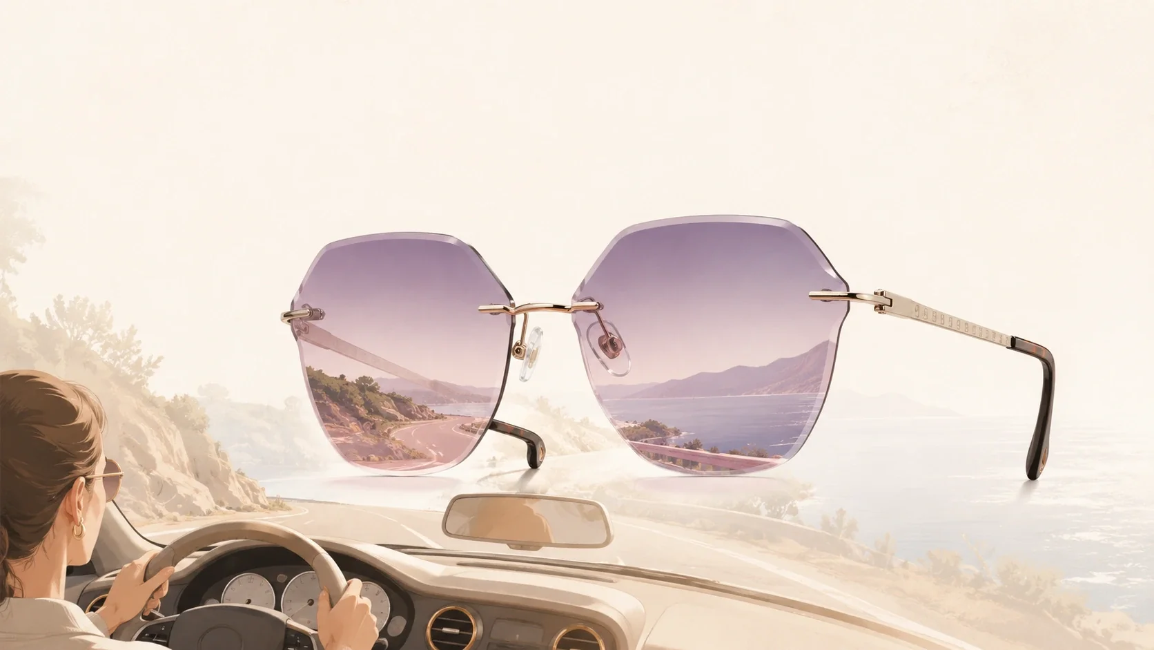 Préparer un long trajet en voiture avec des lunettes : ce que personne ne dit