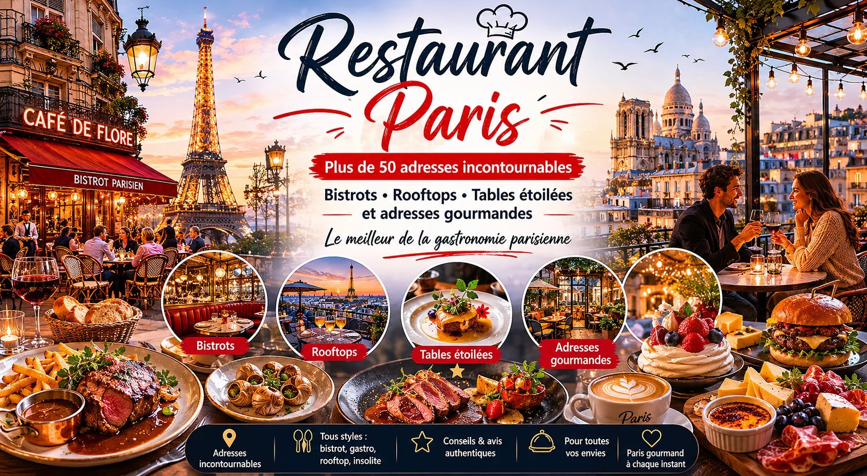 Table servie dans un restaurant halal avec plats à partager